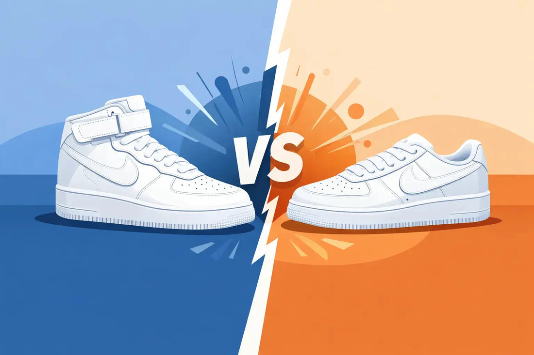 Nike Air Force 1 vs. Air Force 1 Low: What’s Different?