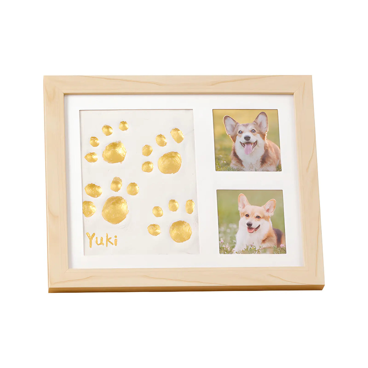 Jhonnyshop Inkprint Keepsake Frame displaying a personalized inkprint and photo display for memorable keepsakes