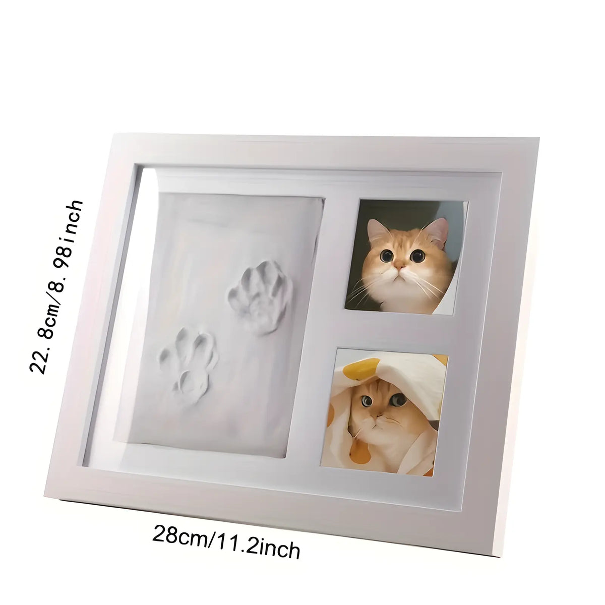 Jhonnyshop Inkprint Keepsake Frame displaying a personalized ink print and decorative border for memorable keepsakes