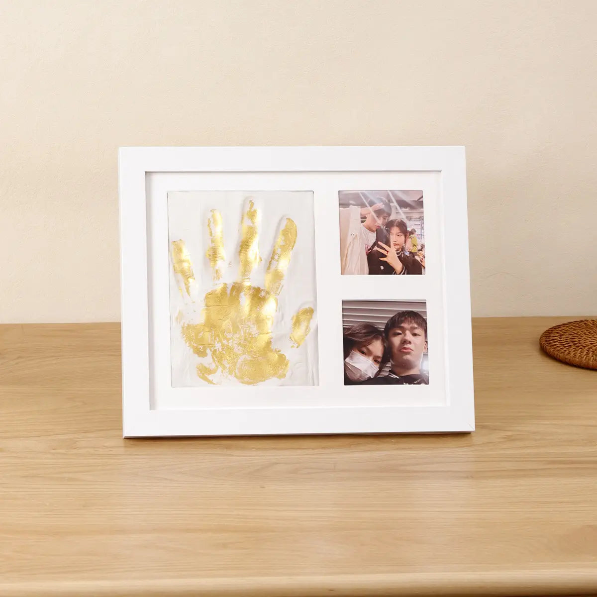 Jhonnyshop Inkprint Keepsake Frame with a printed ink design, showcasing an elegant display for cherished memories, image 7.