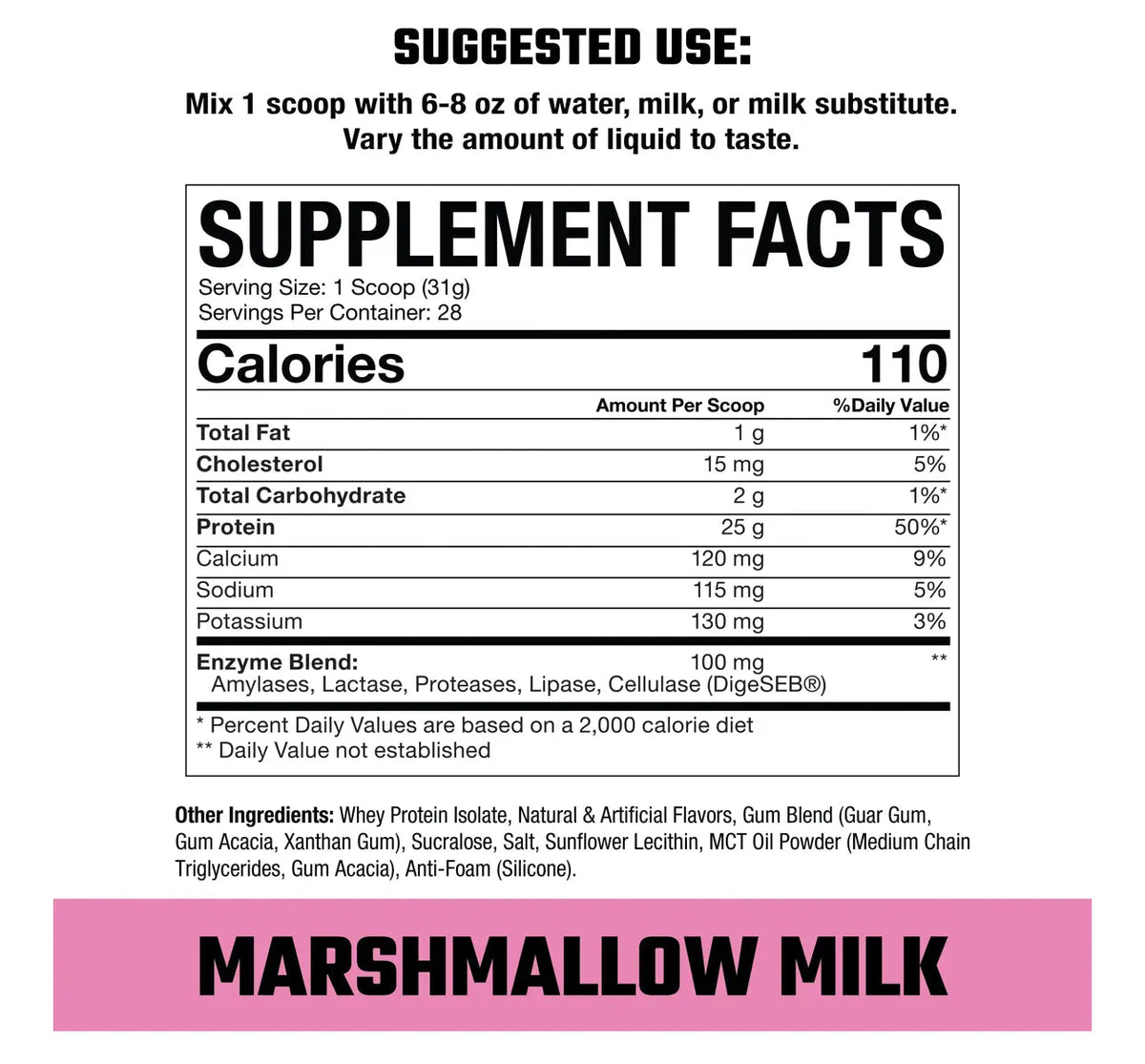BulkBully Supplements Axe & Sledge Farm Fed Whey Isolate Protein Powder container, showing label and product details.