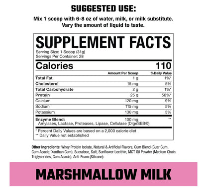 BulkBully Supplements Axe & Sledge Farm Fed Whey Isolate Protein Powder container, showing label and product details.